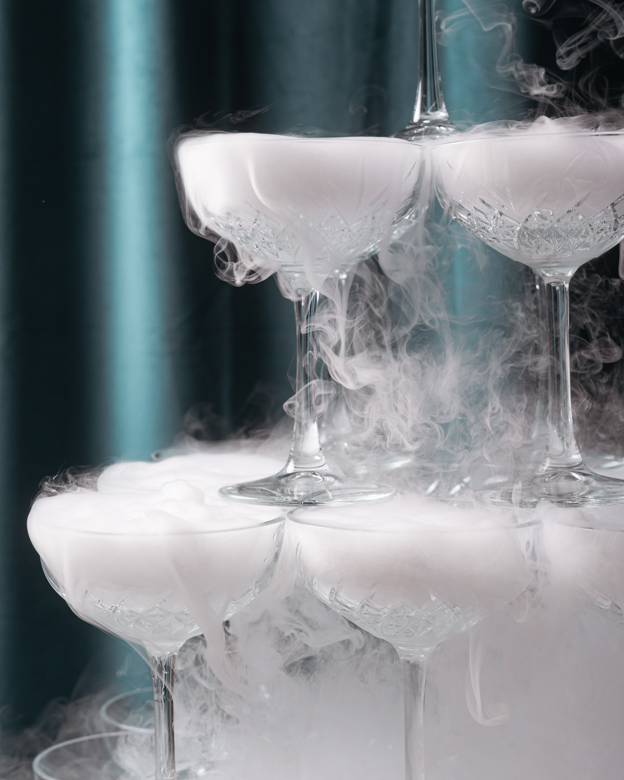 Champagner Tower Catering Event Hamburg